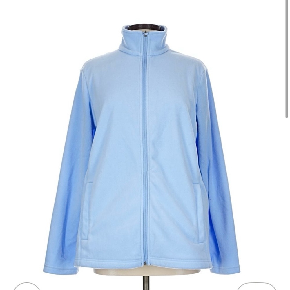 Women's Light Blue fleece Jacket